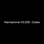 Portada Warhammer 40,000: Codex
